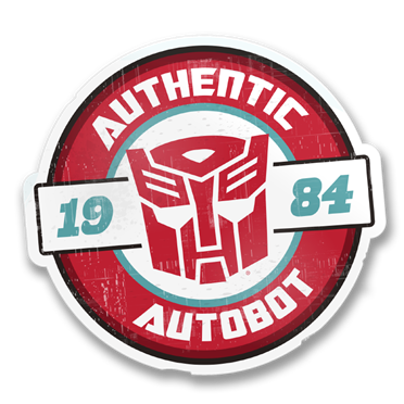 Läs mer om Authentic Autobot Sticker, Accessories