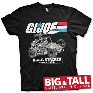 G.I. Joe - A.W.E. Striker Big & Tall T-Shirt, Big & Tall T-Shirt