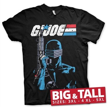 G.I. Joe - Snake Eyes Distressed Big & Tall T-Shirt, Big & Tall T-Shirt