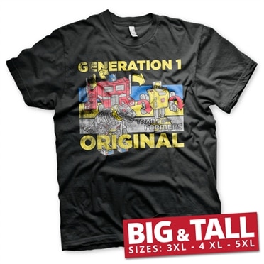 Transformers - Gen 1 Original Big & Tall T-Shirt, Big & Tall T-Shirt