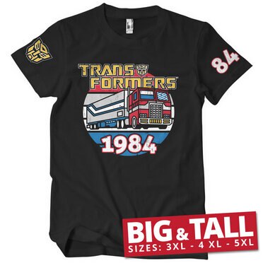 Läs mer om Optimus Prime of 1984 Big & Tall T-Shirt, T-Shirt