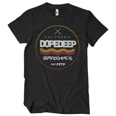 Läs mer om DopeDeep Surfboards Since 1979 T-Shirt, T-Shirt