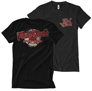 Läs mer om Fuel Devils Rust Logo T-Shirt