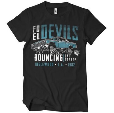 Läs mer om Fuel Devils Bouncing Garage T-Shirt, T-Shirt