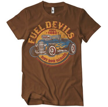 Läs mer om Fuel Devils Flame Rod T-Shirt, T-Shirt