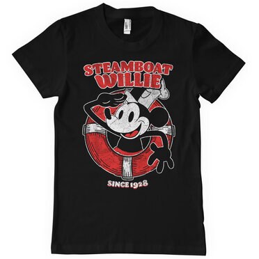 Läs mer om Steamboat Willie Since 1928 T-Shirt, T-Shirt