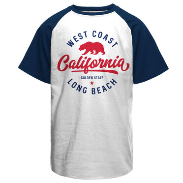Läs mer om West Coast California Baseball T-Shirt, T-Shirt