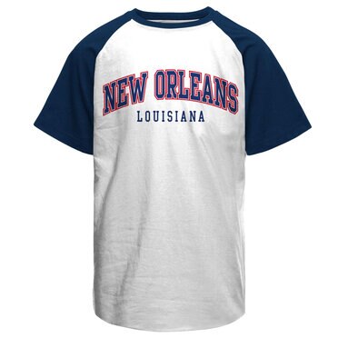 Läs mer om New Orleans - Louisiana Baseball T-Shirt, T-Shirt