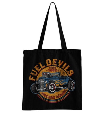 Läs mer om Fuel Devils Flame Rod Tote Bag, Accessories