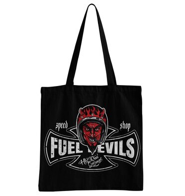 Läs mer om Smiling Devil Speed Shop Tote Bag, Accessories