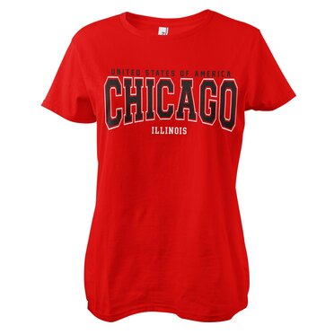 Läs mer om Chicago - Illinois Girly Tee, T-Shirt