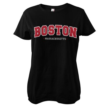 Läs mer om Boston - Massachusetts Girly Tee, T-Shirt