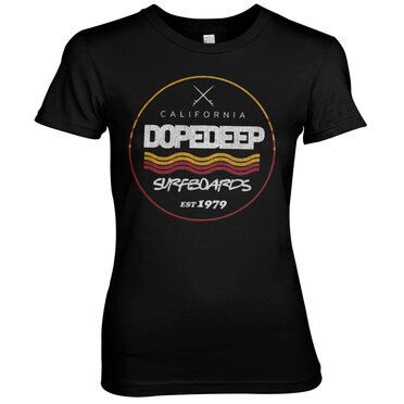 Läs mer om DopeDeep Surfboards Since 1979 Girly Tee, T-Shirt