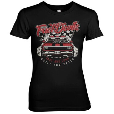 Läs mer om Fuel Devils Fast And Loud Girly Tee, T-Shirt