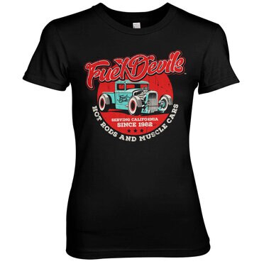 Läs mer om Fuel Devils - Serving California Girly Tee, T-Shirt