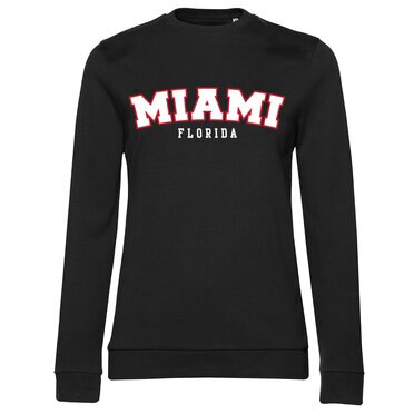 Läs mer om Miami - Florida Girly Sweatshirt, Sweatshirt