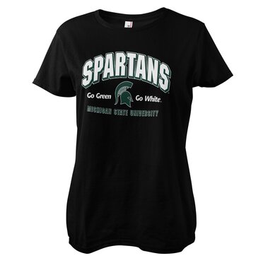 Spartans - Go Green Go White Girly Tee, T-Shirt