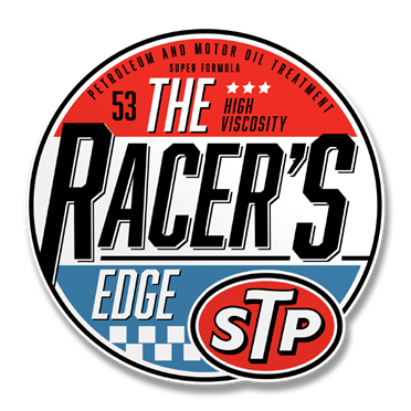Läs mer om STP - The Racers Edge Sticker, Accessories