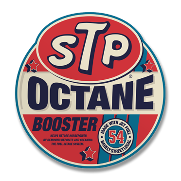 Läs mer om STP Octane Booster Sticker, Accessories