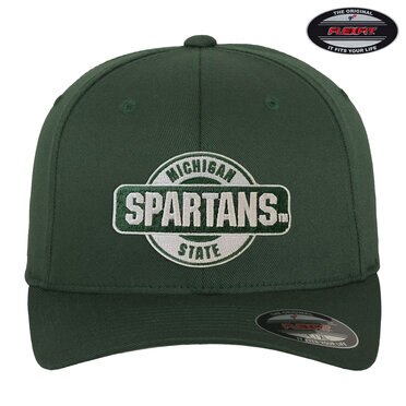 Läs mer om MSU Spartans Patch Flexfit Cap, Accessories