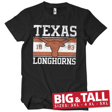Läs mer om Texas Longhorns Flag Big & Tall T-Shirt, T-Shirt