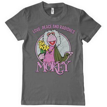 Läs mer om Mokey - Love, Peace and Radishes T-Shirt, T-Shirt