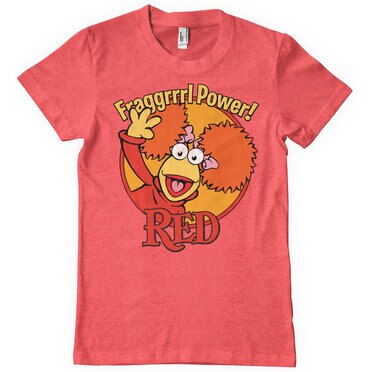 Läs mer om Red - Fragggrrrl Power T-Shirt, T-Shirt