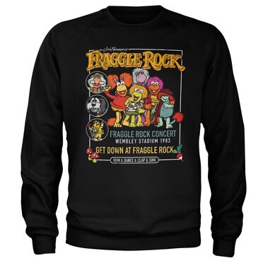 Läs mer om Fraggle Rock Concert Sweatshirt, Sweatshirt