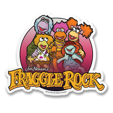 Läs mer om Fraggle Rock Sticker, Accessories