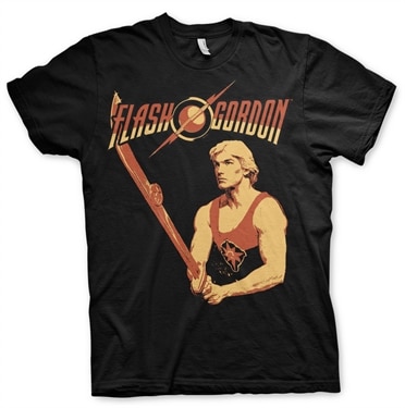 Läs mer om Flash Gordon Retro T-Shirt, T-Shirt