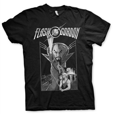 Läs mer om Flash Gordon Vintage Poster T-Shirt, T-Shirt