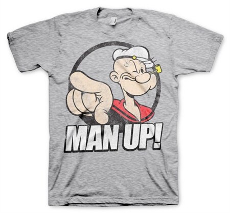 Läs mer om Popeye - Man Up! T-Shirt, T-Shirt