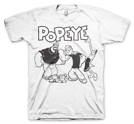 Läs mer om Popeye Group T-Shirt, T-Shirt