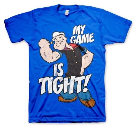 Läs mer om Popeye - Game Is Tight T-Shirt, T-Shirt