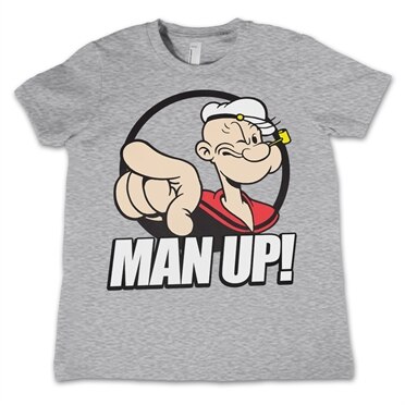 Läs mer om Popeye - Man Up! Kids T-Shirt, T-Shirt