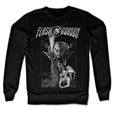Läs mer om Flash Gordon Vintage Poster Sweatshirt, Sweatshirt