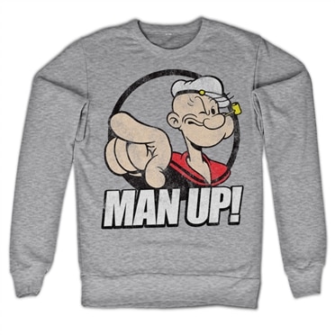 Läs mer om Popeye - Man Up! Sweatshirt, Sweatshirt