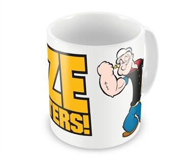 Läs mer om Popeye - Size Matters Coffee Mug, Accessories