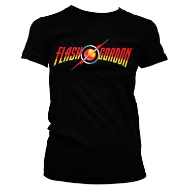 Läs mer om Flash Gordon Logo Girly Tee, T-Shirt