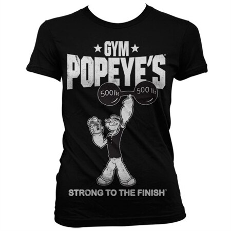 Popeye´s Gym Girly T-Shirt, Girly T-Shirt