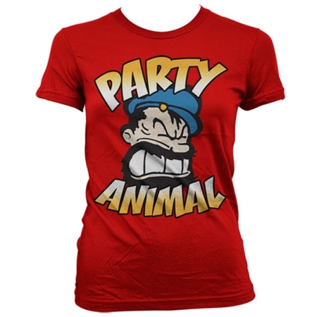Brutos - Party Animal Girly T-Shirt, Girly T-Shirt