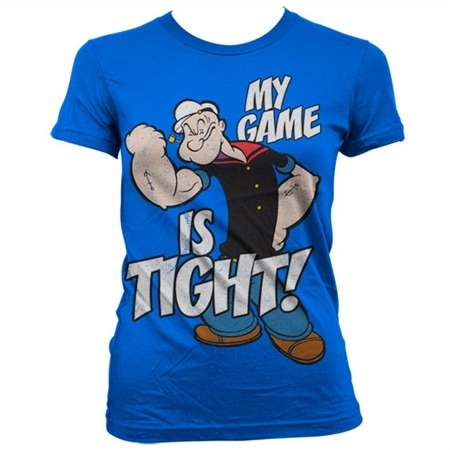 Läs mer om Popeye - Game Is Tight Girly T-Shirt, T-Shirt