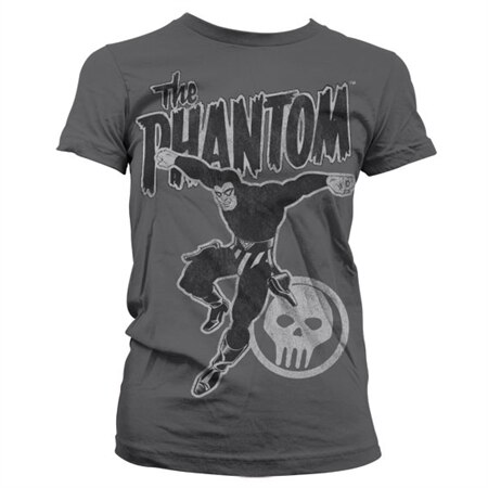 Läs mer om Phantom Jump Distressed Girly T-Shirt, T-Shirt
