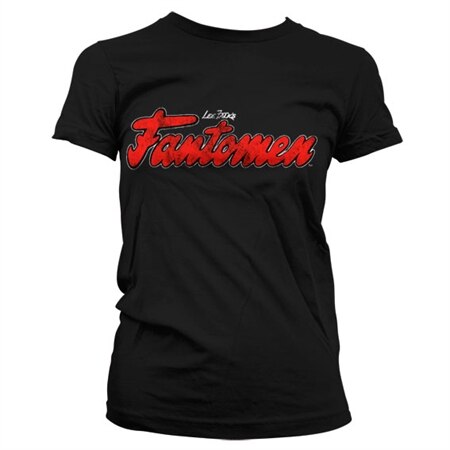 Fantomen Distressed Logo Girly T-Shirt, Girly T-Shirt