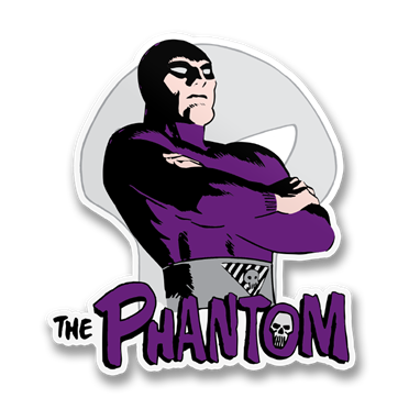 Läs mer om The Phantom Pose Sticker, Accessories