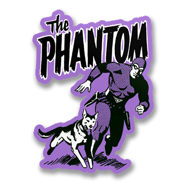 Läs mer om The Phantom & Devil Sticker, Accessories
