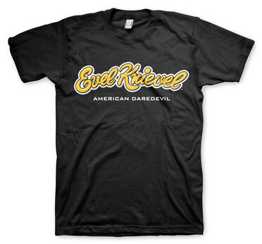 Läs mer om Evel Knievel Logo T-Shirt, T-Shirt