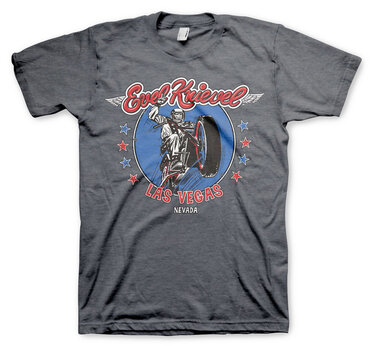 Läs mer om Evel Knievel In Las Vegas T-Shirt, T-Shirt