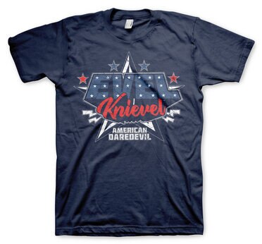 Läs mer om Evel Knievel - American Daredevil T-Shirt, T-Shirt