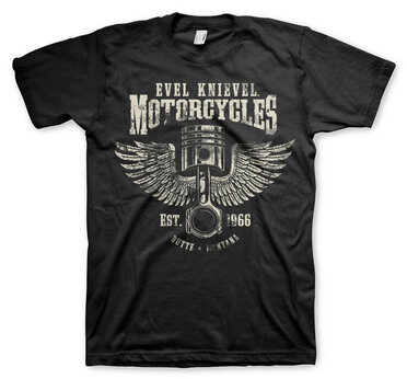 Läs mer om Evel Knievel Motorcycles T-Shirt, T-Shirt